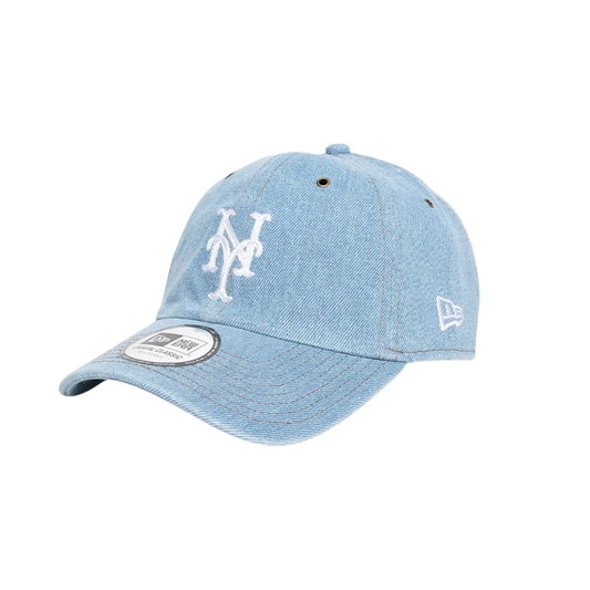 New Era Casual Classic New York Mets Washed Denim Cap