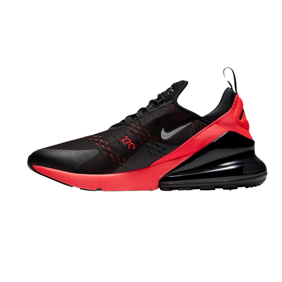 Air Max 270 Black Metallic Silver Red