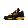 Air Jordan 4 Retro Thunder 2023 Black White Tour Yellow