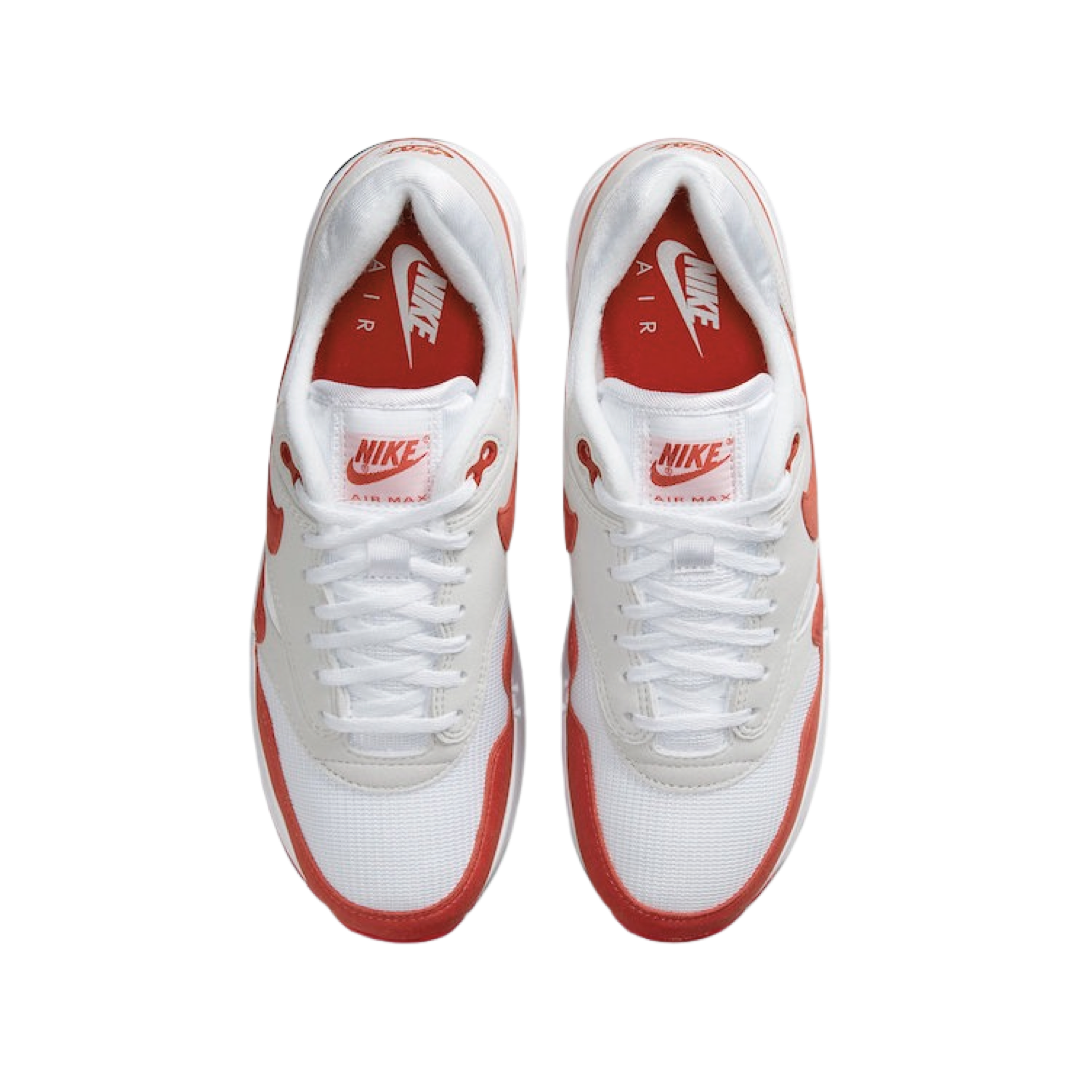 Women's Nike Air Max 1 86 OG White University Red