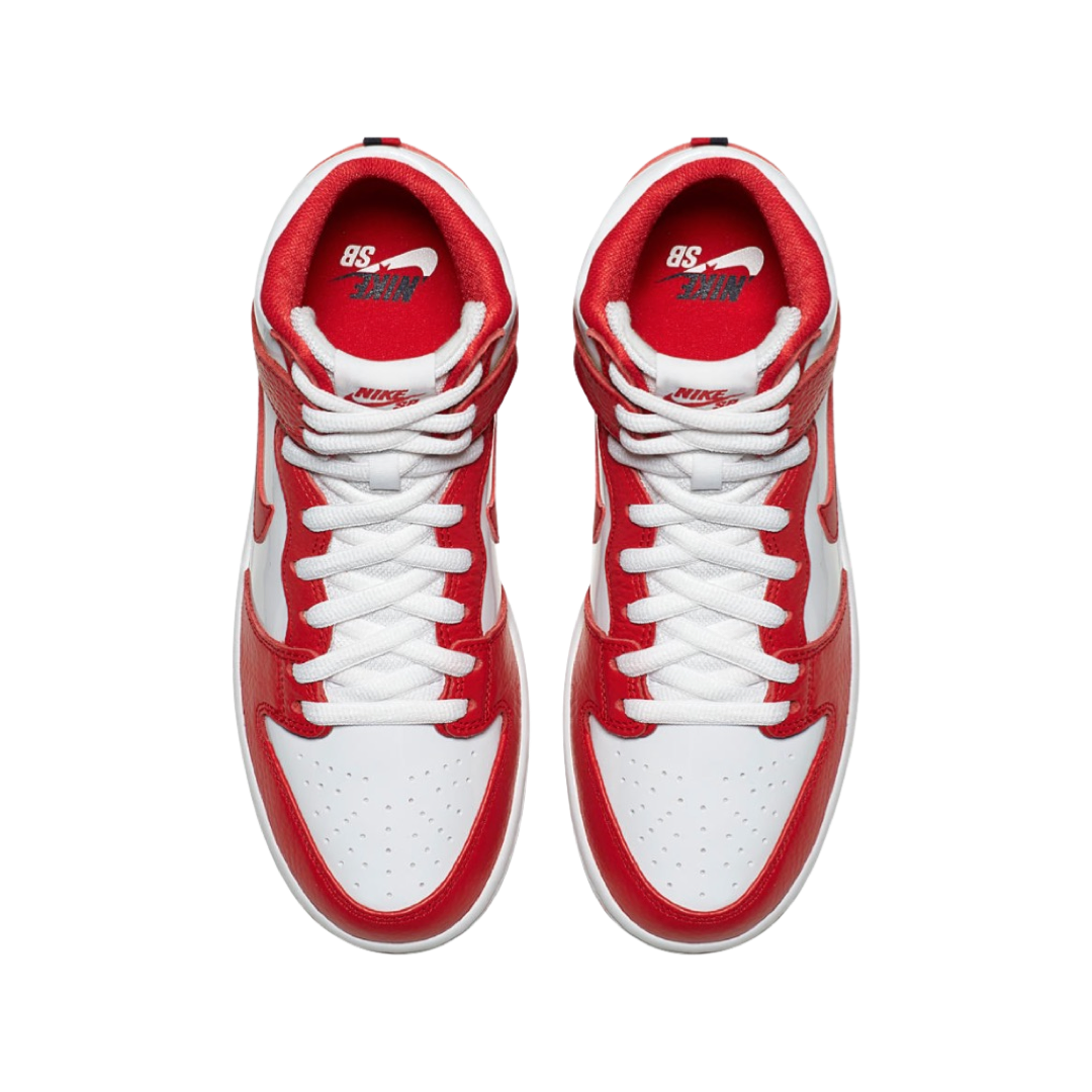 Nike SB Dunk High Future Court Red White