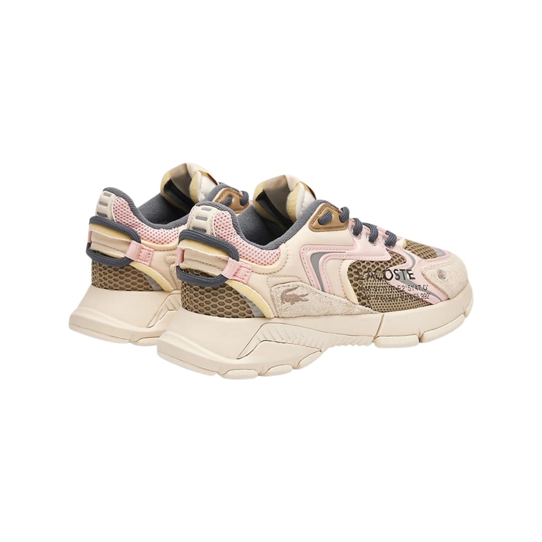 Lacoste Women's L003 NEO 223 Off White Light Pink Grey