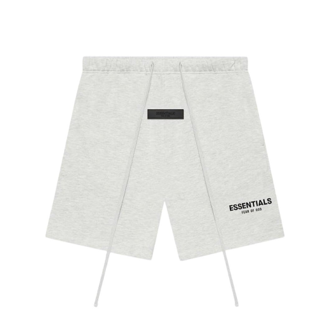 Fear of God Essentials Logo Sweat Shorts Light Oatmeal