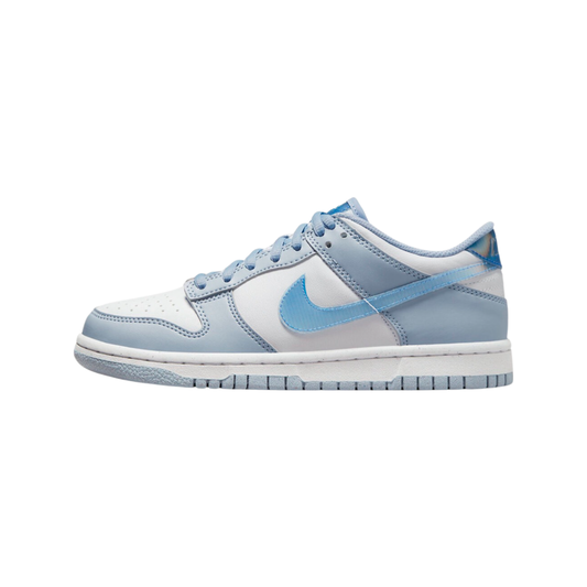 Nike Dunk Low (GS) Next Nature Blue Whisper Hyper Royal Green Abyss White