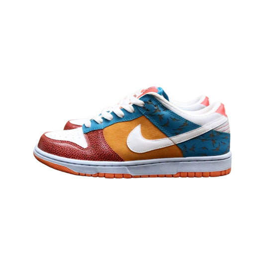 Nike Women's Dunk Low 6.0 2009 Total Orange White 314141-811