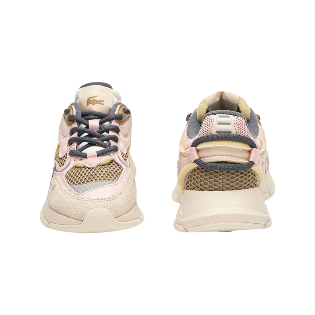 Lacoste Women's L003 NEO 223 Off White Light Pink Grey