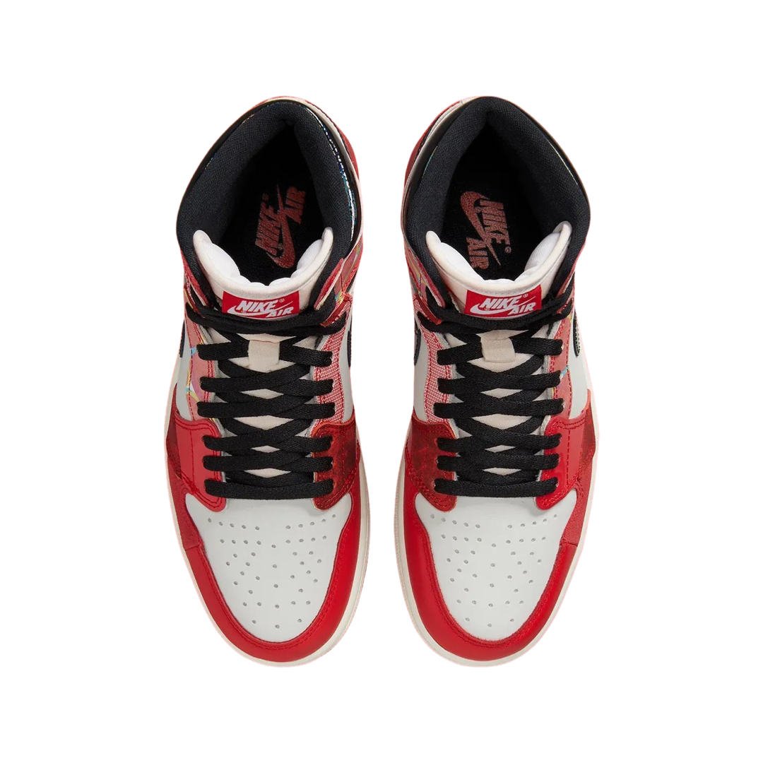 Air Jordan 1 Retro High OG SP GS Spider Verse "Next Chapter" University Red Black White