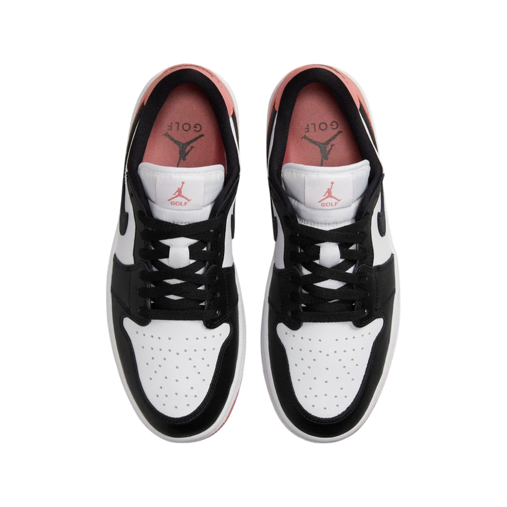Air Jordan 1 Retro Low Golf Rust Pink White Black Rust Pink