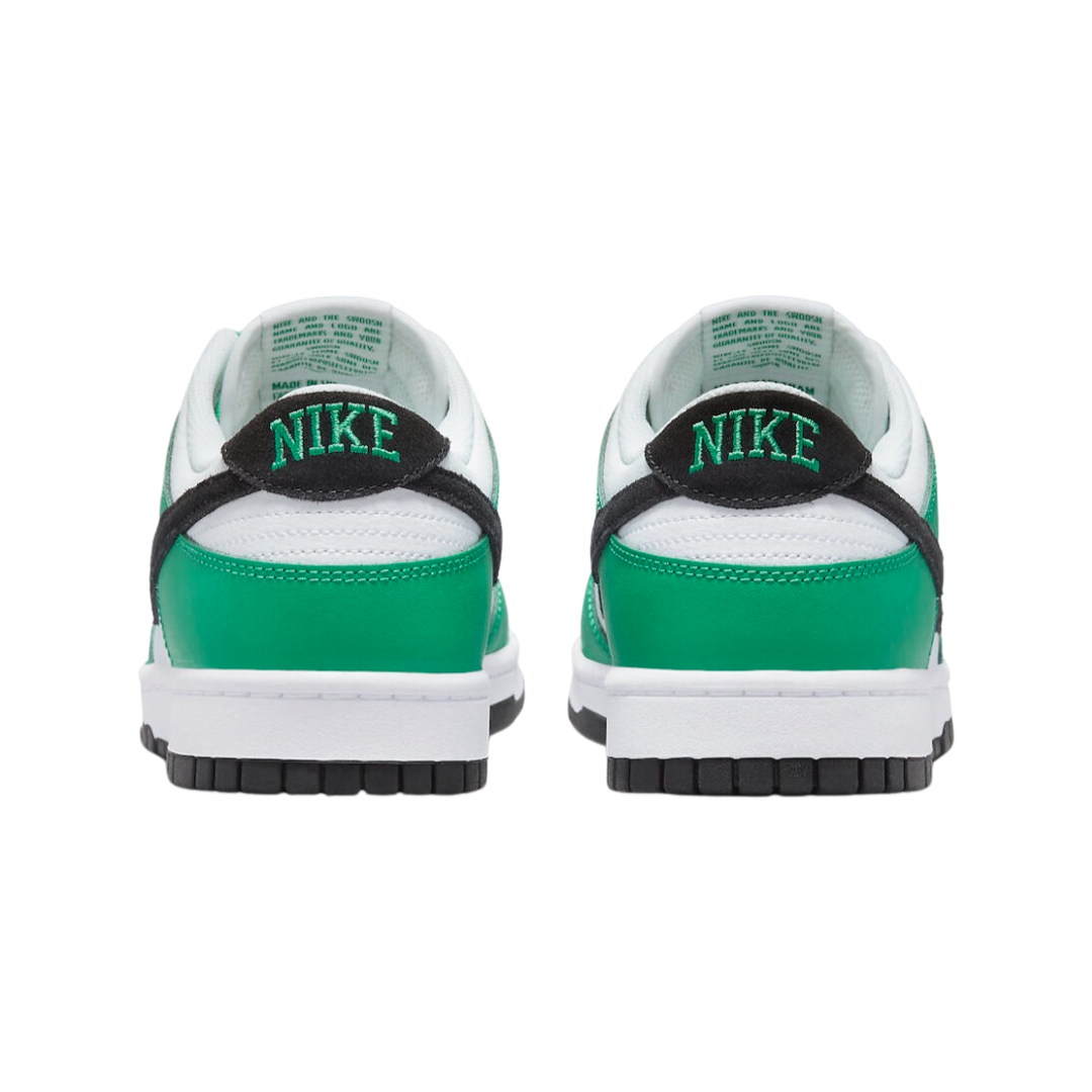 Men's Nike Dunk Low Celtics White Green Black