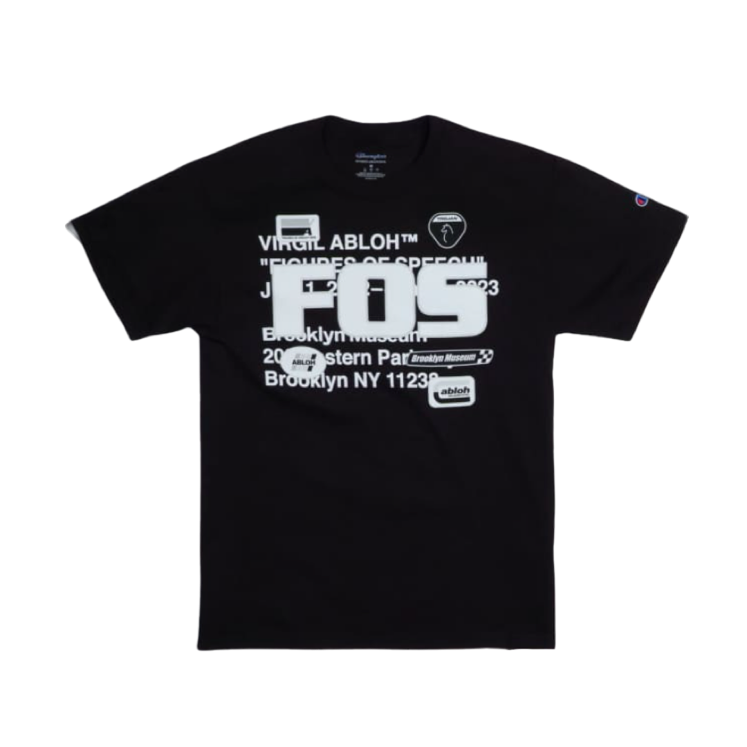 Kid's Virgil Abloh x Brooklyn Museum Figures of Speech BKM Navy Tee