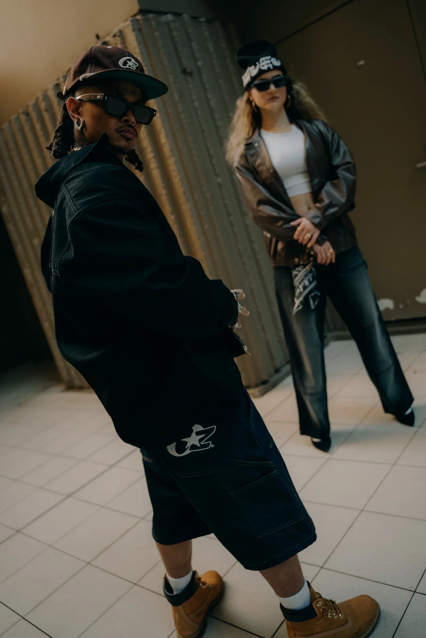 OZMNL Denim Jorts Raw Indigo