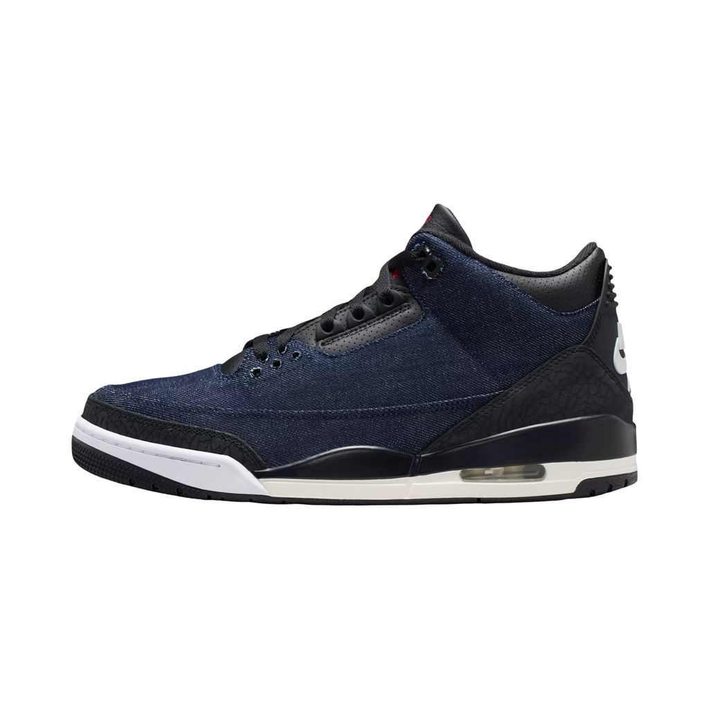Air Jordan 3 x Levi's Indigo SP Denim Black Sail