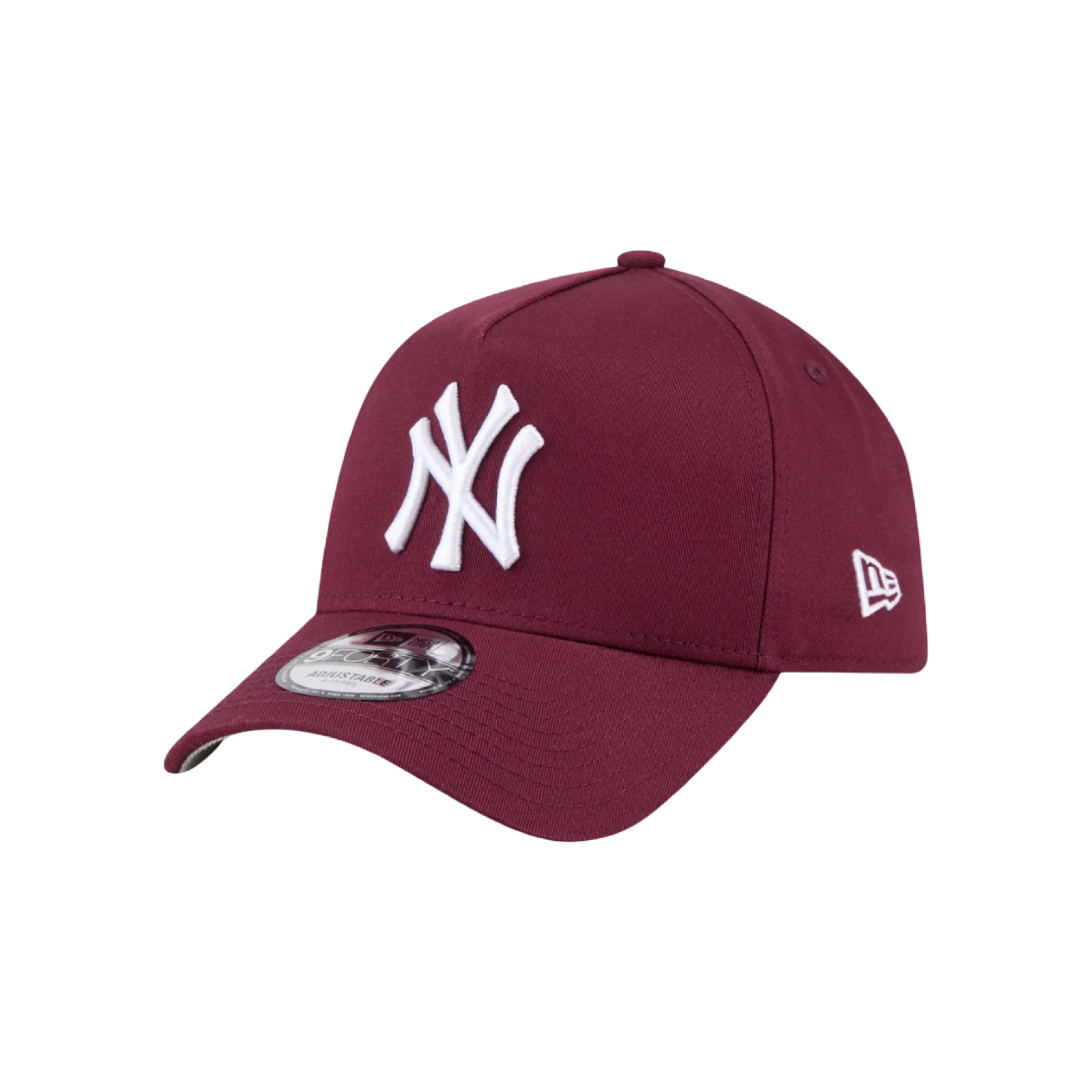 New Era 940 A-Frame Autumn Mix New York Yankees Burgundy Snapback Cap