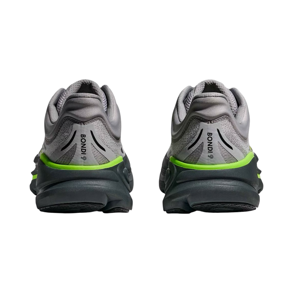 Men's Hoka Bondi 9 D Width Stardust Grey Outer Orbit