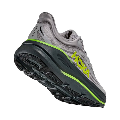 Men's Hoka Bondi 9 D Width Stardust Grey Outer Orbit