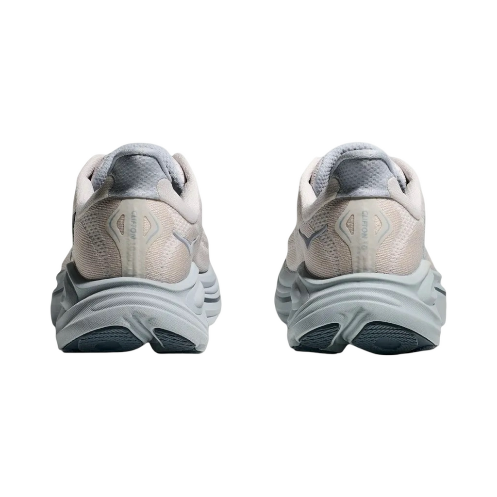 Women's Hoka Clifton 10 B Width Grout Mineral Blue