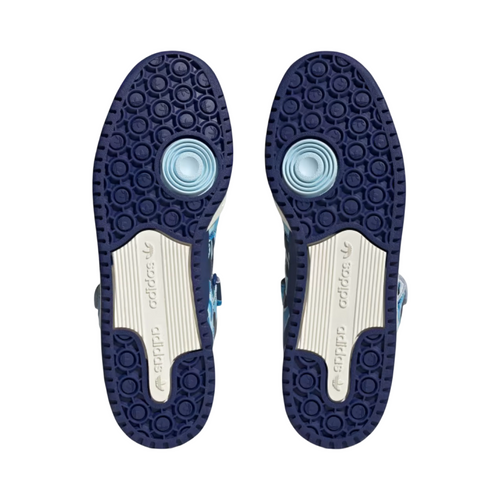 Adidas Forum 84 Low Bape 30th Anniversary Blue Camo Cloud White Core White Metallic Gold