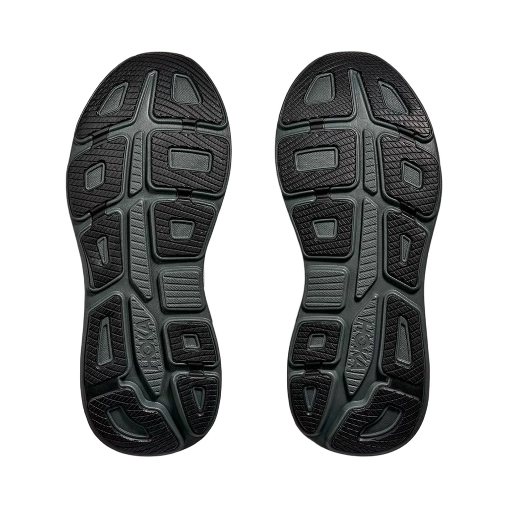 Men's Hoka Bondi 9 D Width Stardust Grey Outer Orbit