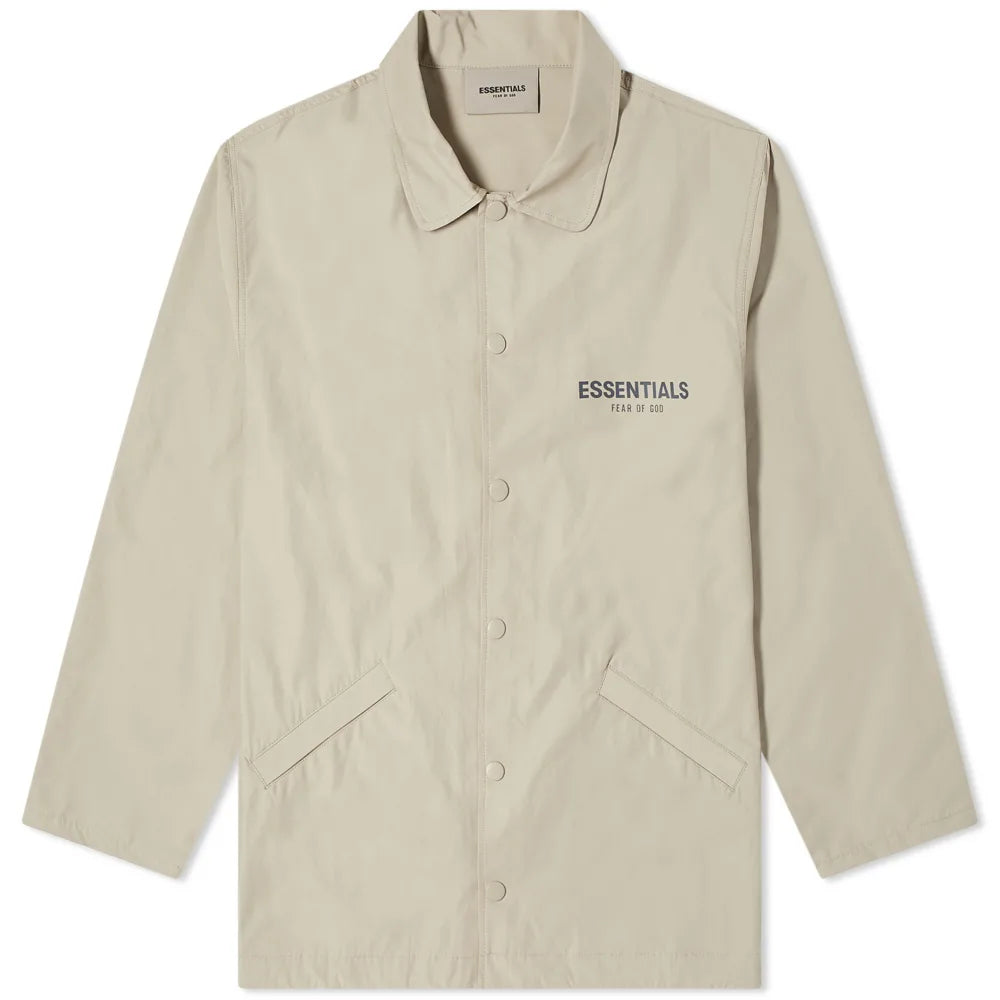 Fear of God Essentials Coach Jacket Sage