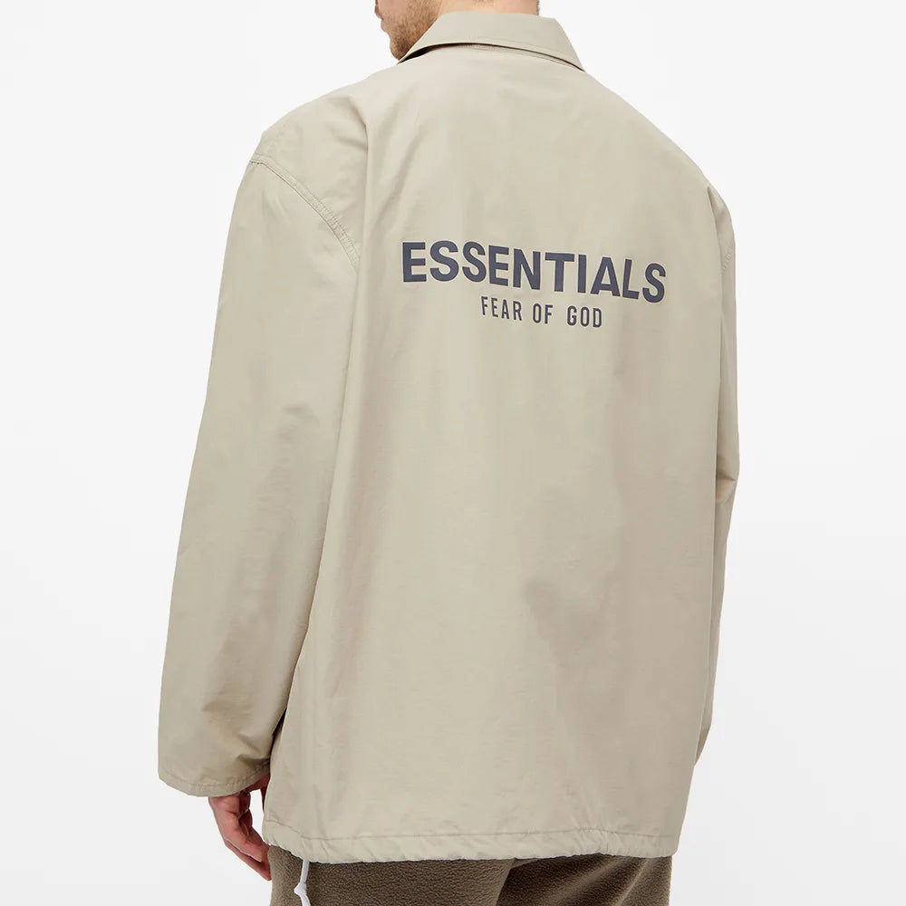 Fear of God Essentials Coach Jacket Sage