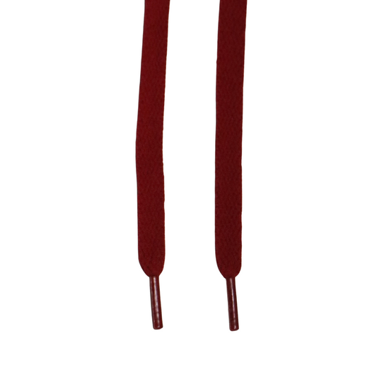 Solemate Laces Standard Flat Cherrywood Red