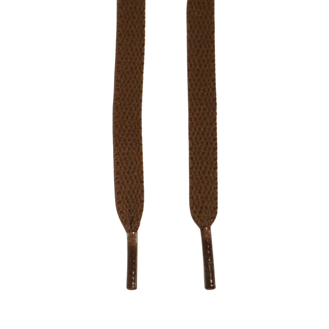 Solemate Laces Standard Flat Chocolate Brown