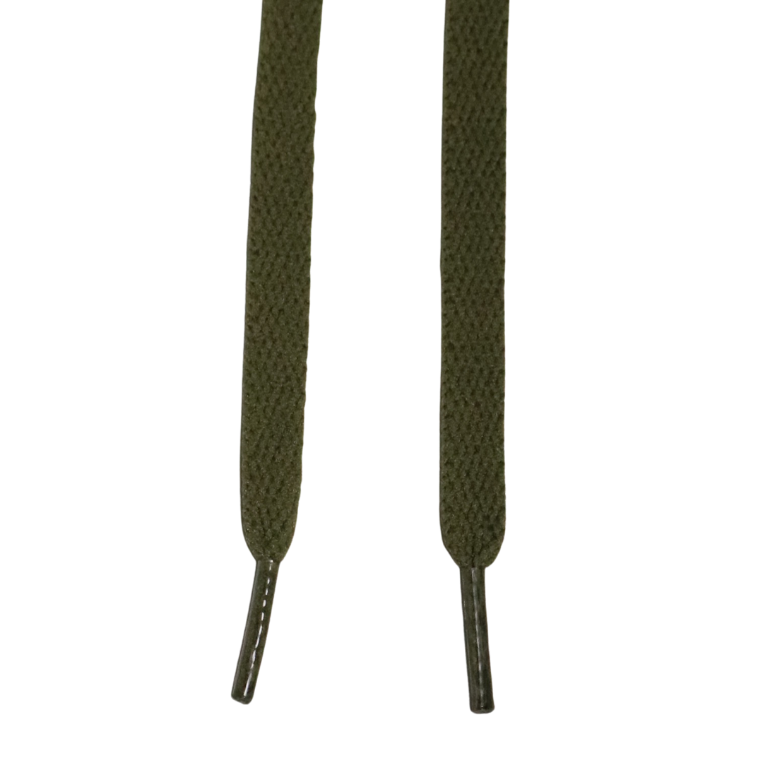 Solemate Laces Standard Flat Olive Green 110cm