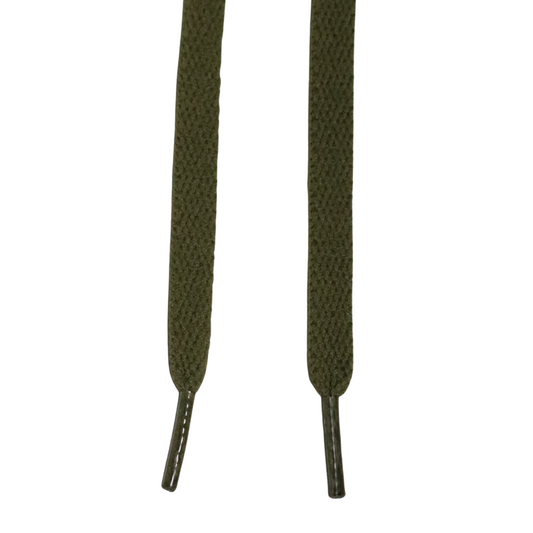 Solemate Laces Standard Flat Olive Green
