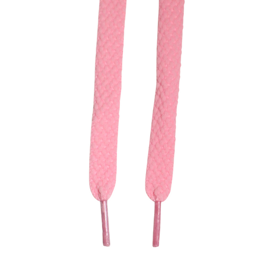 Solemate Laces Thick Flat Coral Pink 125cm
