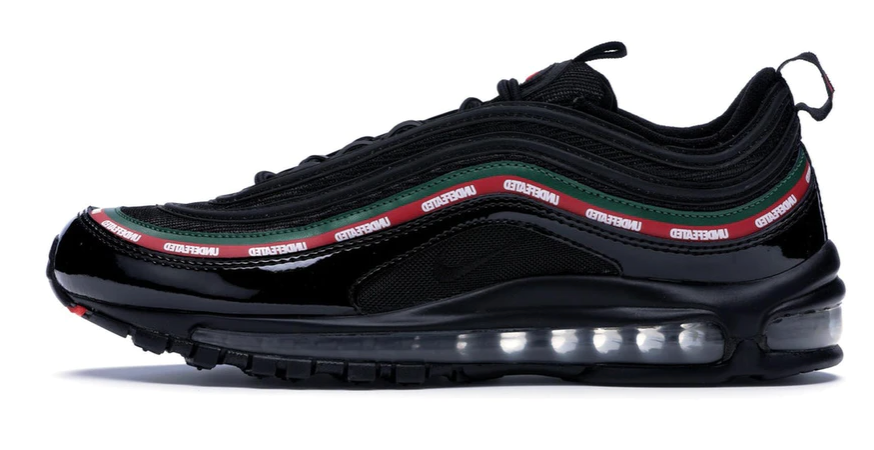 Air Max 97 Undefeated Black Gorge Green White Speed Red