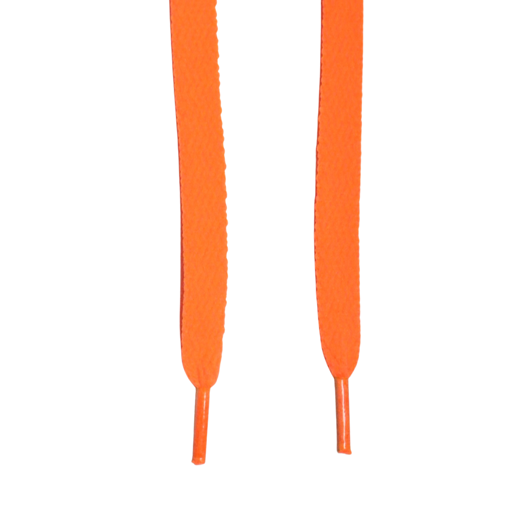 Solemate Laces Standard Flat Starfish Orange