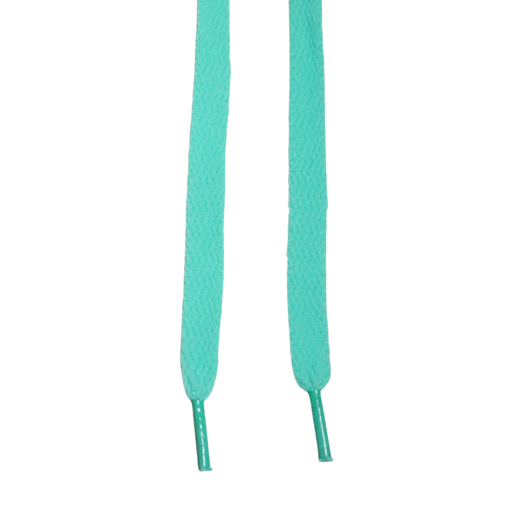 Solemate Laces Standard Flat Tiffany Green
