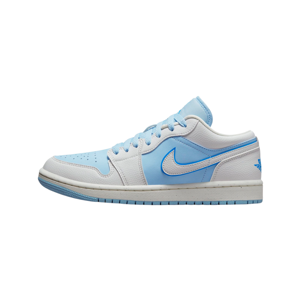 Women's Air Jordan 1 Low Reverse Ice Blue White