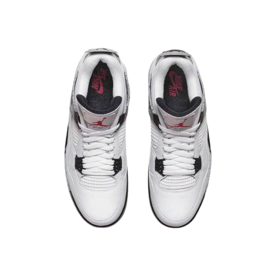 Air Jordan 4 Retro OG "White Cement" 2016 White Fire Red Tech Grey Black
