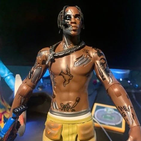 Fortnite x Travis Scott Cactus Jack Action Figure Limited Edition Boxset