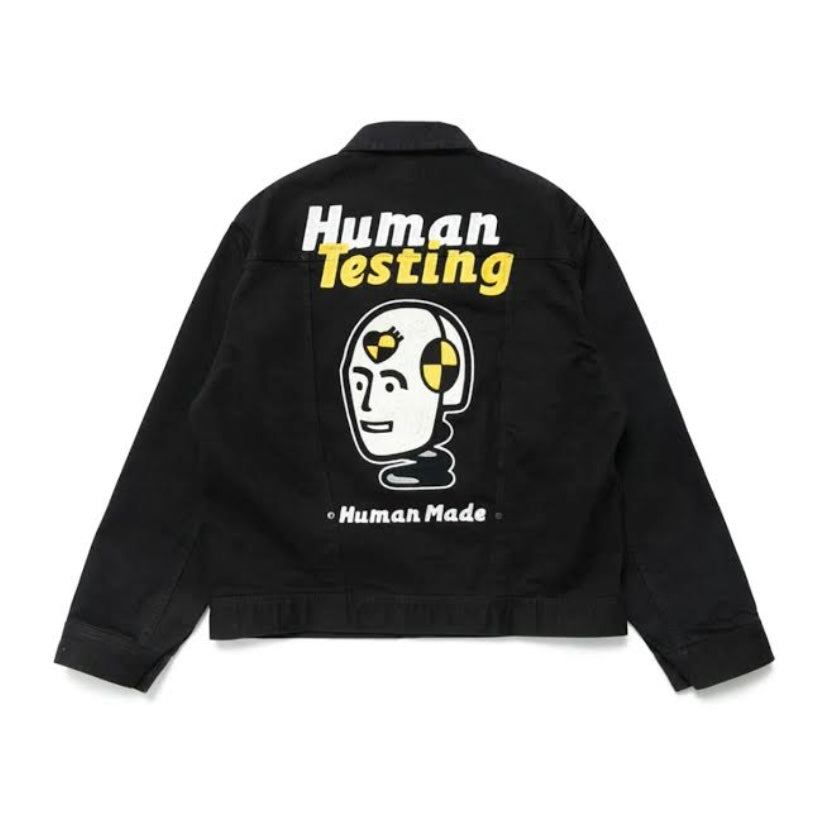Human Made Human Testing Denim Jacket Black