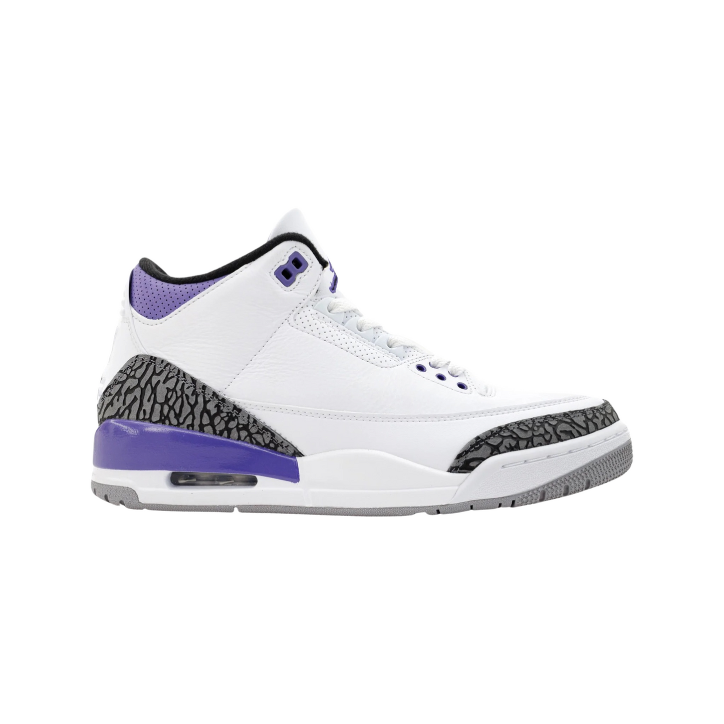 Air Jordan 3 Retro Dark Iris Purple White