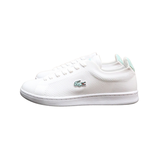 Women's Lacoste Carnaby Piquee White Turquoise