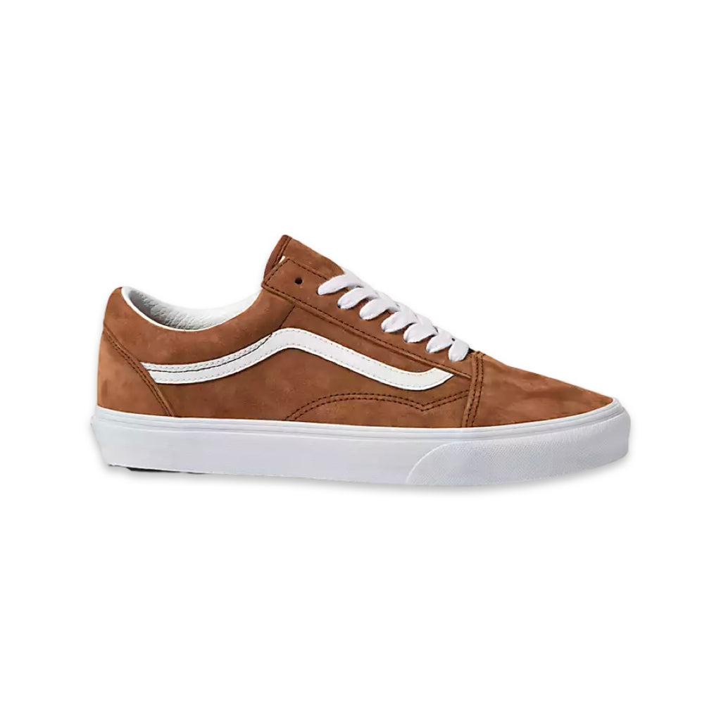 Vans Old Skool Pig Suede Tortoise Shell True White
