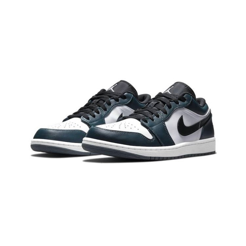 Air Jordan 1 Low Armory Blue Dark Teal White 553558-411