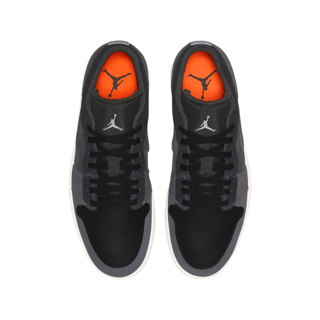 Air Jordan 1 Low SE Craft Inside Out Black Grey Orange