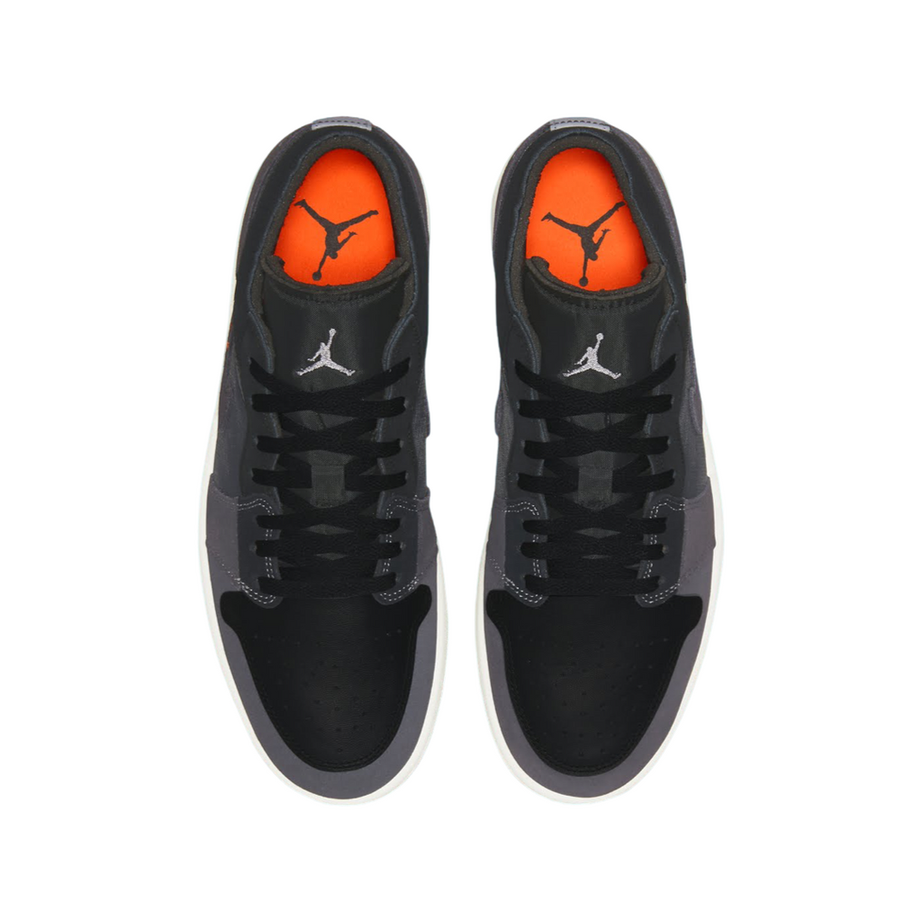 Air Jordan 1 Low SE Craft Inside Out Black Grey Orange