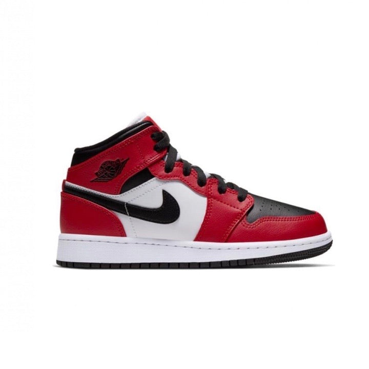 Aj1 mid best sale gym red black