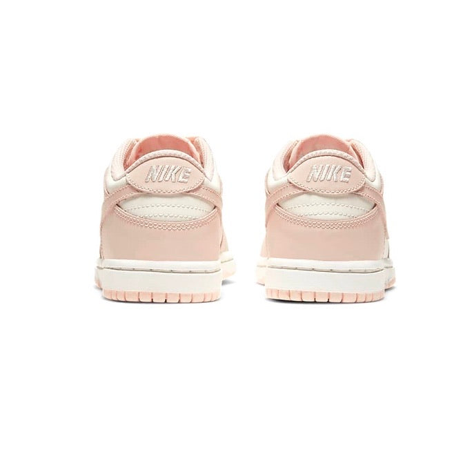 Kids PS Dunk Low Sail Orange Pearl Pre-School By Nike