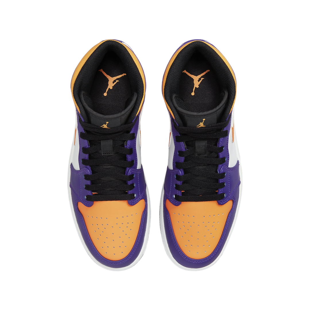 Purple yellow jordan 1 sales
