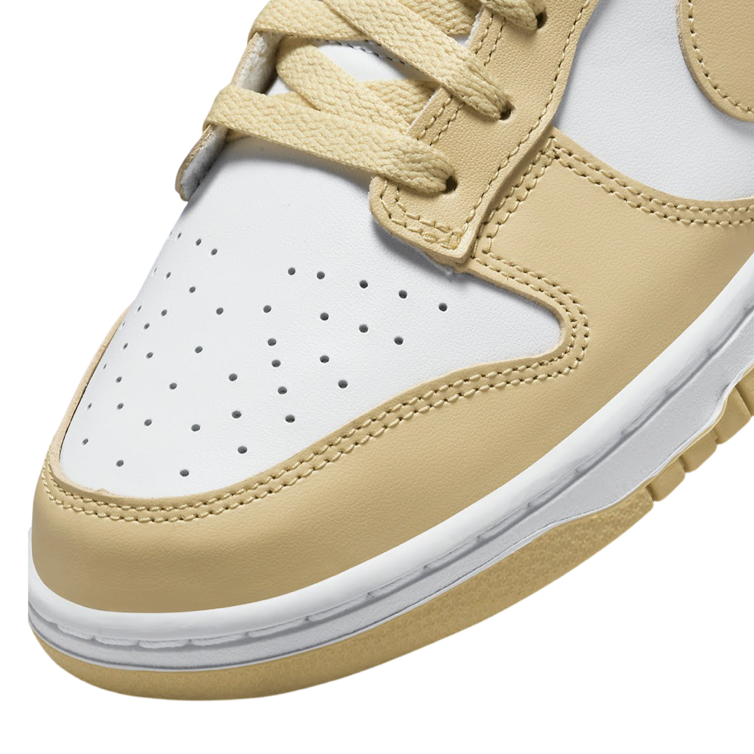 Nike Dunk Low White Team Gold Wolf Grey