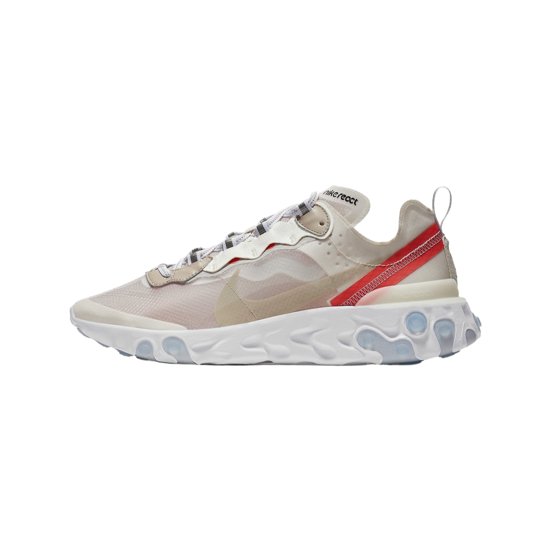 Nike React Element 87 Sail Light Bone White