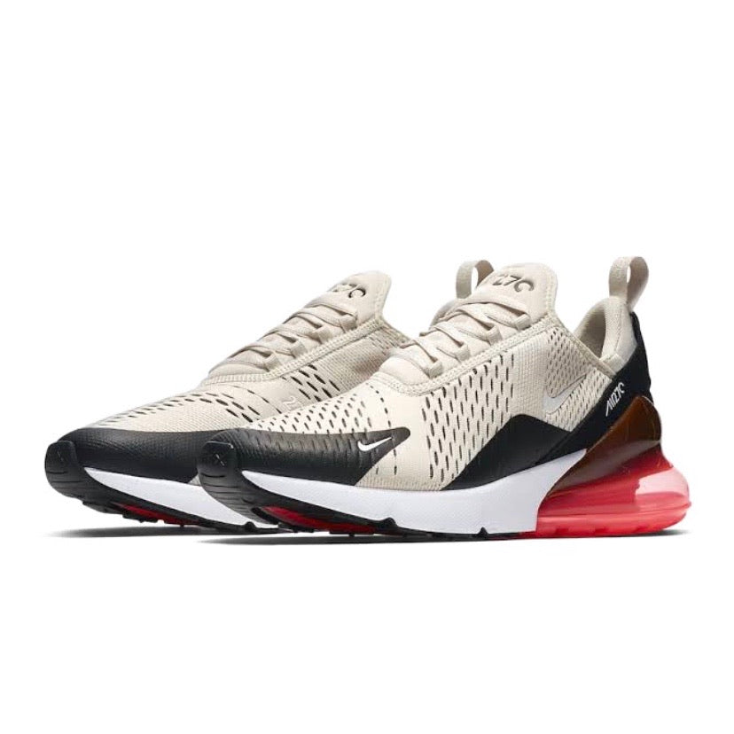 Air Max 270 Black Light Bone Hot Punch