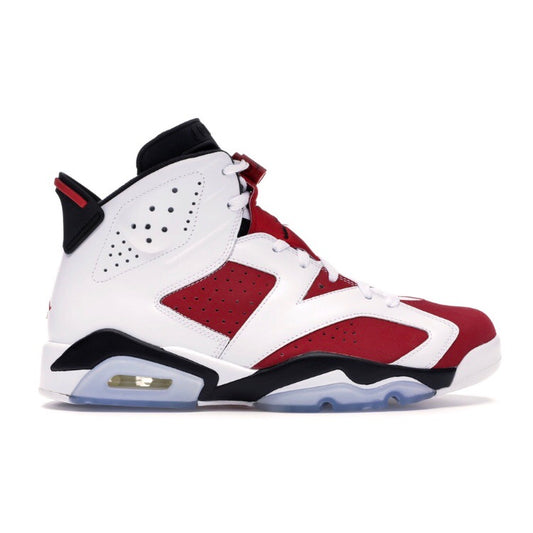 Air Jordan 6 Retro "Carmine" White Carmine Black 2014