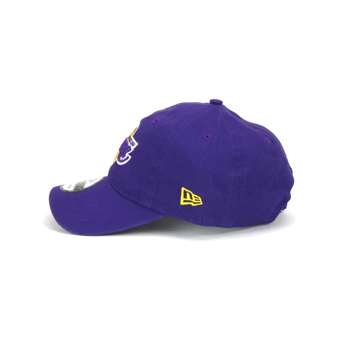 New Era 920 LA Lakers Team Colour Purple Gold Wash Cap for men